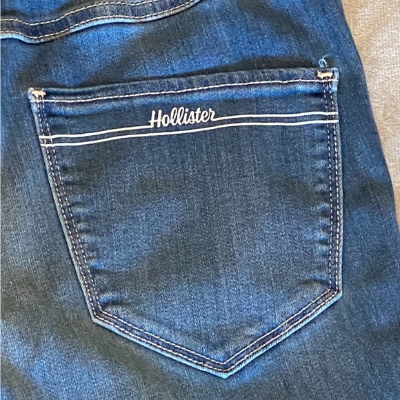 BN Hollister California High-Rise Crop Jean Leggings Hollister Advanced Stretch - Picture 10 of 11